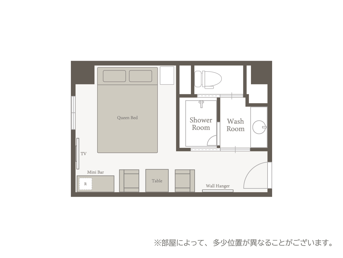 LUXCARE HOTEL(ラクスケアホテル) クイーンルーム|【公式】TAKUTO HOTEL